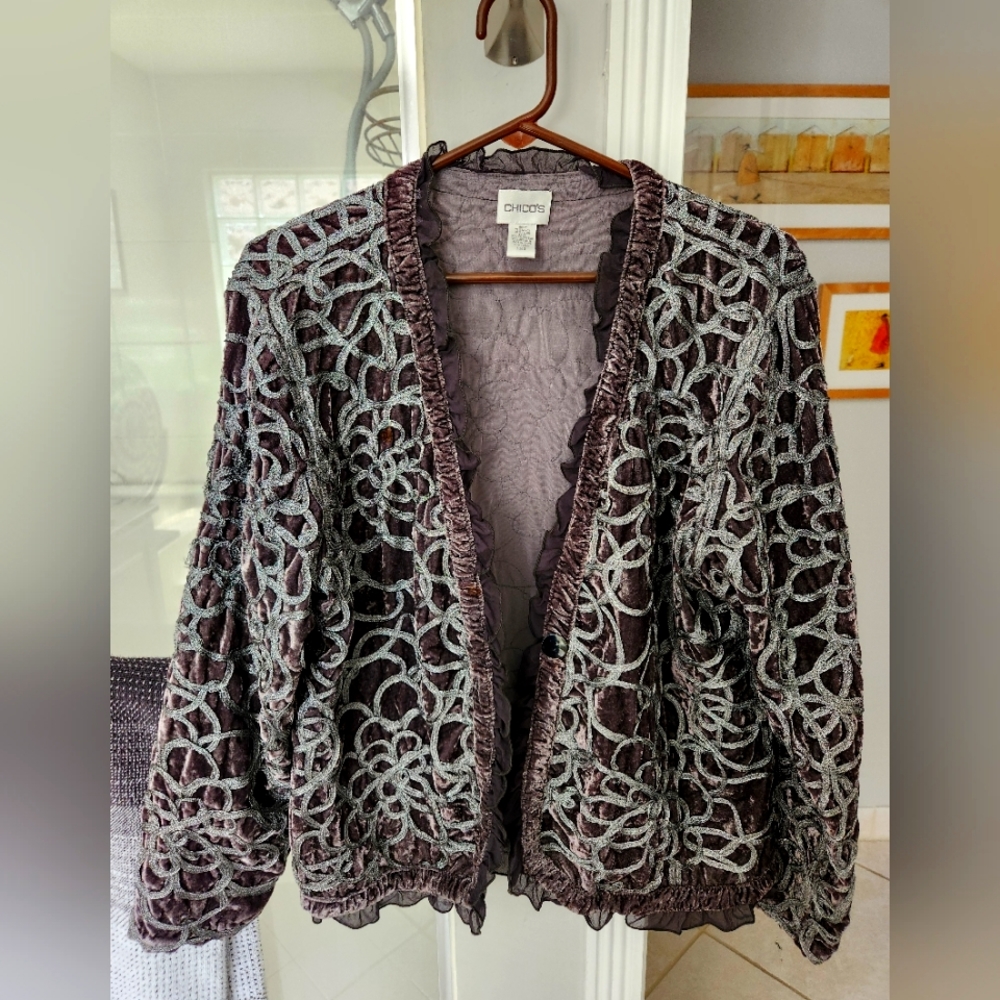 FINAL PRICE BEFORE DONATION CHICOS 3 GORGEOUS JACKET